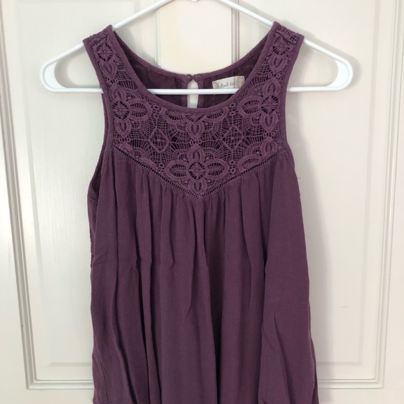 Altar'd State Tops - Purple Altard State Flowy Tank Top